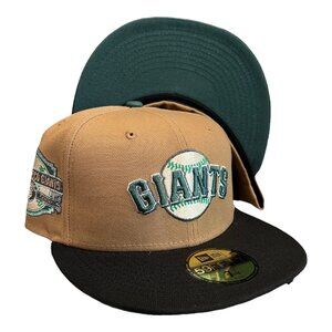 New Era San Francisco Giants 59FIFTY Fitted Hat 2000 Inaugural Side Patch